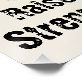 Aanpasbare vrouwen Abstracte kunst Inspirerend Perfect Poster (Hoek)