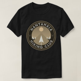 Aanpasbare wandelende knijpclub mountainpatch T-Sh T-shirt