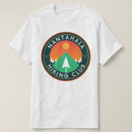 Aanpasbare wandelende knijpclub mountainpatch T-Sh T-shirt