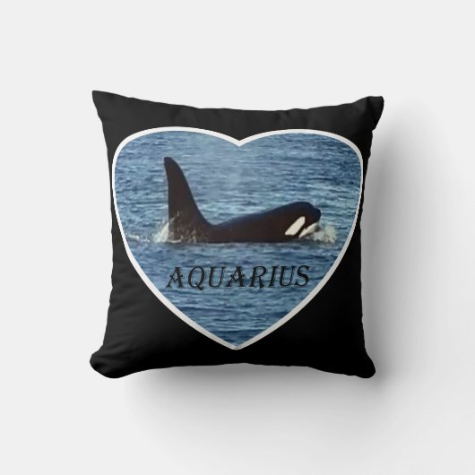 Aanpasbare Waterman Orka Moordwalvis Kussen (Voorkant)