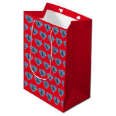 Aanpasbare Waterman Orka Orka Walvis Rood Medium Cadeauzakje (Voorkant Gekanteld)