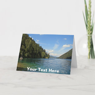 Aanpasbare Weissensee, Oostenrijk Kaart