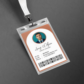Aanpasbare werknemers-ID Badge