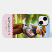 Aanpasbare Westerse Cowboy Case-Mate iPhone Case (Achterkant (horizontaal))