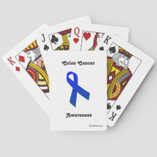 Aanpasbare Wielercards voor Darmkankerbesef Speelkaarten