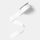Aanpasbare Wit Grosgrain Lint (Achterkant)