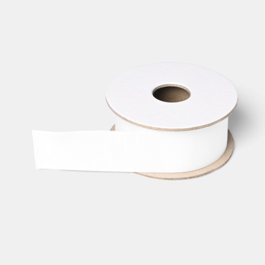 Aanpasbare Wit Grosgrain Lint (Spoel)