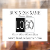 Aanpasbare Zakelijke Artiest Ambachtsman Upload Lo Raamsticker (Vel 2)