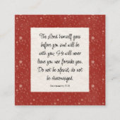 Aanpasbare Zakelijke Kaart voor de Kerk Vierkante Visitekaartje (Voorkant)