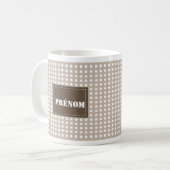 Aanpasbare zandmug - Ik Super Papa Koffiemok (Voorkant links)