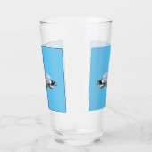 Aanpasbare Zeemeeuw Staande Zeemeeuwen Strand Glas (Rechts)