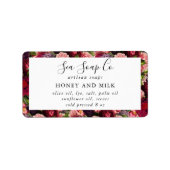 Aanpasbare zeeplabels etiket (Voorkant)