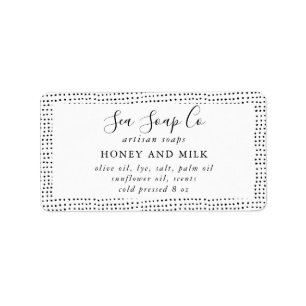 Aanpasbare zeeplabels etiket