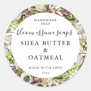 Aanpasbare zeepstickers ronde sticker
