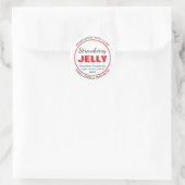 Aanpasbare zelfgemaakte items label (Tas)