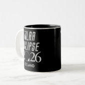 Aanpasbare Zonsverduistering 2026 Mok (Voorkant links)