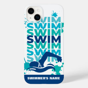 Aanpasbare Zwemmer's Mobielhoesje Case-Mate iPhone 14 Plus Hoesje