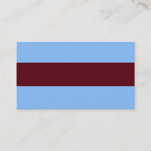 AANPASSBAAR blauw en bruin Visitekaartje (Voorkant)