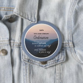 Aanpassen, 5e Jubileum Ordination Ronde Button 4,0 Cm (In situ)