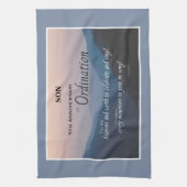 Aanpassen, 5e Jubileum Ordination Theedoek (Verticaal)