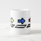 AANPASSEN! - 6, 10 of 20 oz. (3 pijlen) Mok (Voorkant)