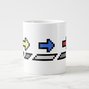 AANPASSEN! - 6, 10 of 20 oz. (3 pijlen) Mok