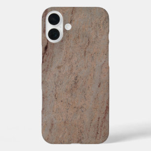 Aanpassen aan alle telefoonhoesjes - Brown Marble iPhone 16 Plus Hoesje