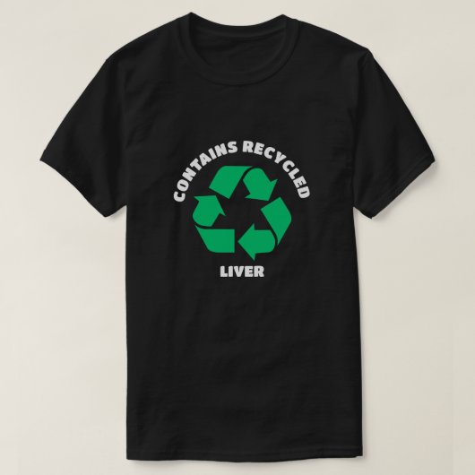 Aanpassen aan eventuele getransplanteerde gerecycl t-shirt (Design voorkant)