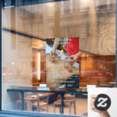 Aanpassen Acupunctuur Cupping Therapy Business 2 Raamsticker (Cafe Raam)