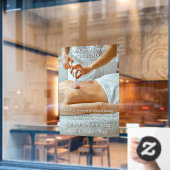 Aanpassen Acupunctuur Cupping Therapy Business 3 Raamsticker (Cafe Raam)