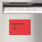 Aanpassen Adverteren Promoten Script Writer Magneet (Insitu (Vaatwasser))