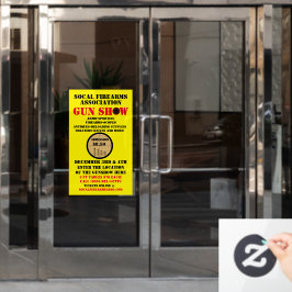 Aanpassen Algemene Wapenbeurs Evenement Gedetaille Raamsticker