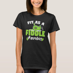 Aanpassen als onbuigzame Aerobics Avocado Aerobic T-shirt