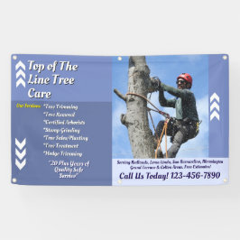 Aanpassen Arborist Boomservice Promotie Spandoek