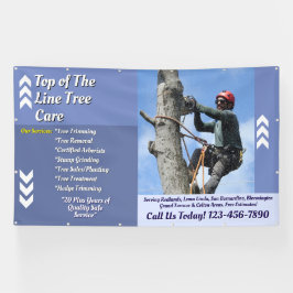 Aanpassen Arborist Boomservice Promotie Spandoek