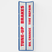 Aanpassen Automatisch repareren Groot winkelen aan Spandoek (Verticaal)