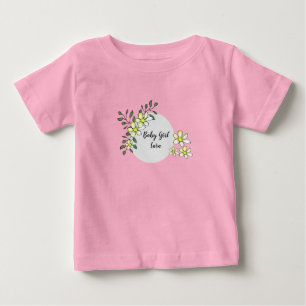 Aanpassen baby meisje T-shirt