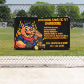 Aanpassen Barbecue Smoker Mobile Business Banner (Insitu)