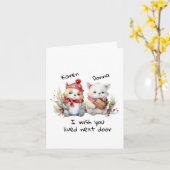 Aanpassen Beste Vrienden Ik Wens Dat Je Naast Me W Kaart (Gele Bloem)