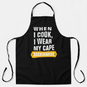 Aanpassen Black Chef Personaliseer Meme Mannen Vro Schort (Voorkant)