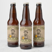 Aanpassen  Brouwen Batch Bottled Hops Bier Etiket (Flessen)