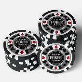 Aanpassen Casino Poker Chip - Las Vegas - Rood (Opstapeling)