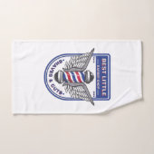 Aanpassen Classic Barber Shop Traditionele Pool Handdoek (Handdoek)