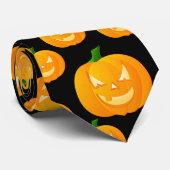 Aanpassen Cool Halloween Party Stropdas (Opgerold)