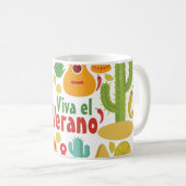 Aanpassen Cool Mexico Monuments Design Koffiemok (Voorkant rechts)