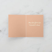 Aanpassen Cupid Angel met Rozen Feestdagen Kaart (Binnen)