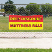 Aanpassen Deep Discount Matras Sale Spandoek (Insitu)
