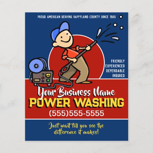 Aanpassen. Druk het Schoonmaken Machtswas 2 opgeru Flyer (Voorkant)