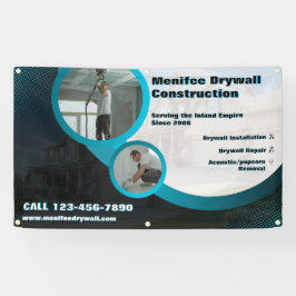 Aanpassen Drywall Installatie Contractor Business Spandoek