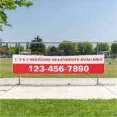 Aanpassen Eenvoudig Groot Appartementencomplex Spandoek (Insitu)